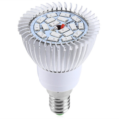 

E14 8W SMD 5730 LED Grow Light Hydroponic Plant Full Spectrum Lamp with 18 LEDs