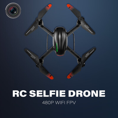 

GLOBAL DRONE GW007-3 RC Drone 720P Wifi FPV Selfie Altitude Hold One Key Return RC Training Quadcopter for Beginner Christmas Gift