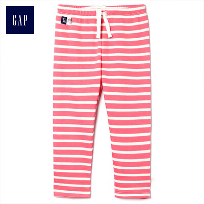 

GAP flagship store newborn striped comfort casual pants 400010 orange pink 0-3M