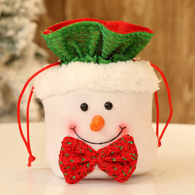

Domy recall Christmas gift bag Christmas decorations Christmas tree gift box Christmas greeting card Christmas decoration Christmas Eve apple box gift bag velvet doll gift bag snowman