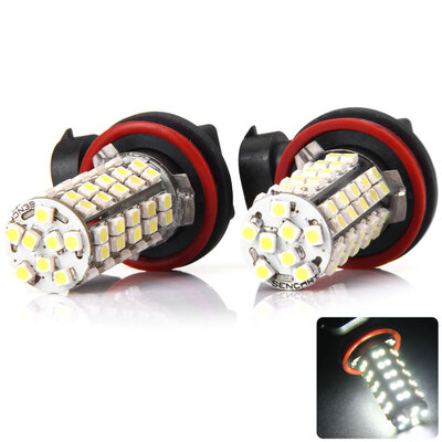 

Sencart H8 H11 PGJ191 H9 SMD-3528 68-LEDs Car Forward Light 5W Fog Lamp 2 pcs White Light