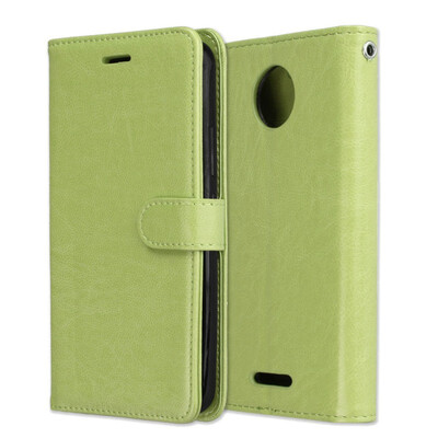 

MOONCASE Motorola Moto C 3 Card Photo Frame Holster - Green