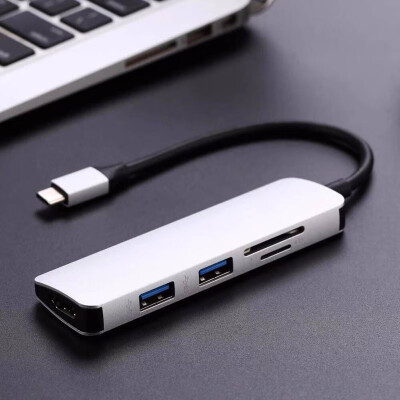 

New Type-C USB 31 Multiport Adapter USB-C to HDMI 4K HD Hub SD TF Card Reader Converter for Macbook XXM8