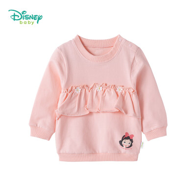 

Disney Childrens Wear Childrens Sweater Autumn New Tops Female Baby Shoulder Buckle Casual Long Sleeve Jacket 183S1049 Pink 12 Months Height 80cm