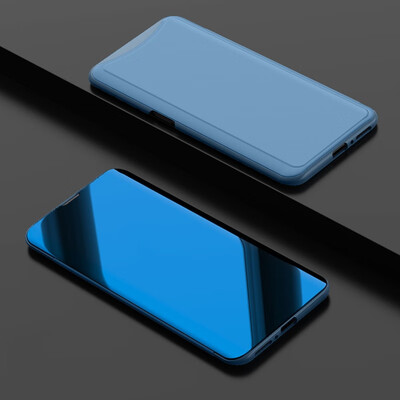 

MOONCASE OPPO Find X bracket plated mirror holster - blue