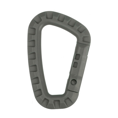 

1pcs Tactic Carabiners Clip Backpack Hanging D Shape Buckle Keychain Ring Locking Gear for Camping Hiking Fishing