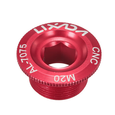 

Lixada 1pc M18M20 Bike Bicycle MTB Mountain Bike Crank Bolt Hollow Fixing Crank Arm Bolt Cap Screw Aluminum Alloy