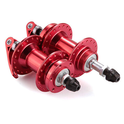 

Bike Disc Brake MTB Casette Bearing Hub 36H Front Rear Hub Set with Quick Realse Lever Skewers Axle
