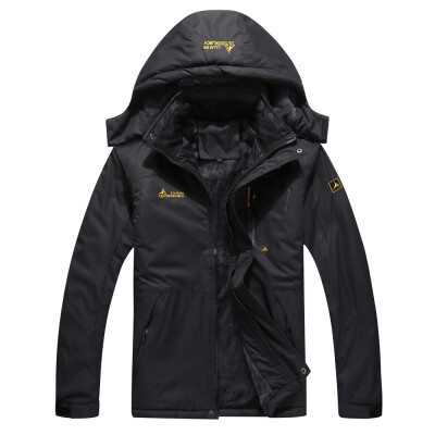 

Large Size Mens Male Mountain Waterproof Ski Jacket Windproof Rain Winter Inner Fleece Waterproof Jacket Outdoor Sport Warm Brand