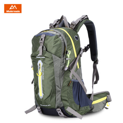 

Maleroads 40L Outdoor Sports Backpack Hiking Camping Water Resistant Nylon Bike Rucksack Bag