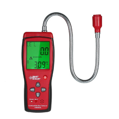 

SMART SENSOR Combustible Gas Detector Digital Combustible Gas Detection Instrument Hand-held Gas Leak Tester