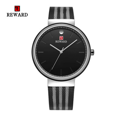 

REWARD RD63062M Mens Steel Belt Waterproof Ultra-thin Business Quartz Watch