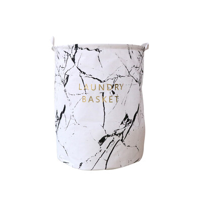

Fresh Style Dirty Clothes Folding Storage Bucket Large Capacity Water-Resistant Coating Laundry Toy Storage Basket