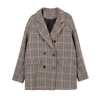 

Fall 2018 collection Grid career Small suit jacket female
