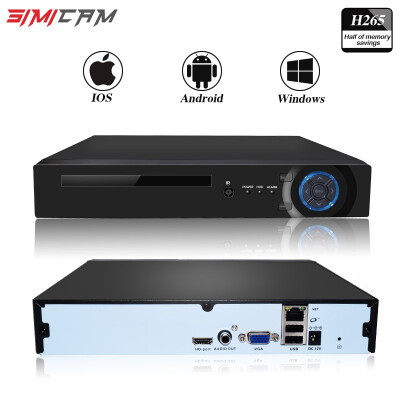 

SIMICAM CCTV System NVR 4 Channels 8 Channels Video Recorder CCTV Recorder for ONVIF Wifi Camera ip network camera H264H265