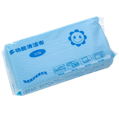 

Disposable non-woven cloth Clean cloth Multi purpose extractive washing bowl 80 cleaning cloth