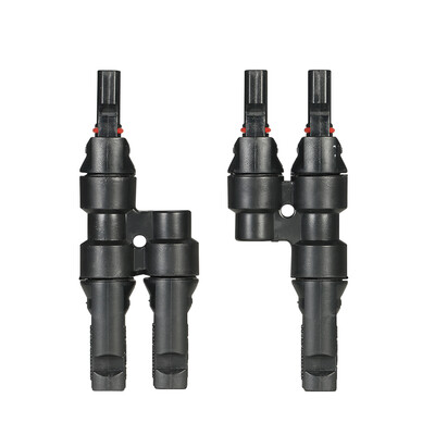 

1 Pair Y Branch MC4 Connectors Solar Energy Panel Adaptor 1 Male to 2 FemaleMFF&1 Female to 2 MaleFMM