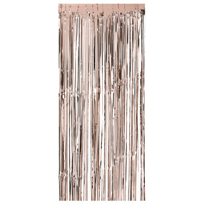 

92 245cm Metallic Foil Fringe Curtain Tinsel Shimmer Window Door Curtain Wall Backdrop Panel Decoration for Wedding Christmas Pa