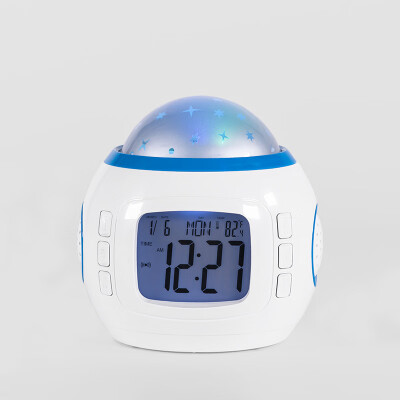 

FOOJO projection alarm clock student bedside bedroom cute electronic clocks creative luminous lazy multifunctional children small alarm clock