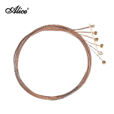 

Alice AW436-SL Professional Guitar Strings Set High Grade Super Light Tension 6PCS Steel Stringsfor Acoustic Guitar