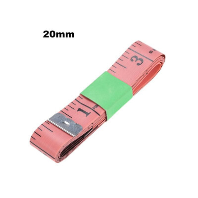 

1500mm Color Soft Inch Tape Measure Sewing Tapes Measuring Tape Mixed color&20mm