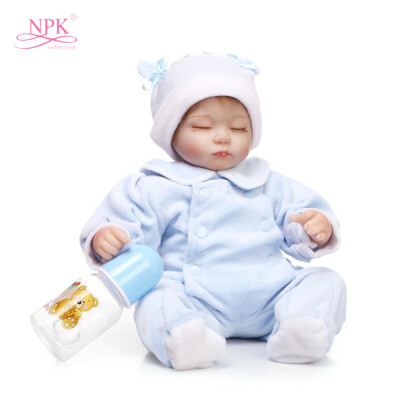 

16in Reborn Baby Rebirth Doll Kids Gift Cloth Material Body