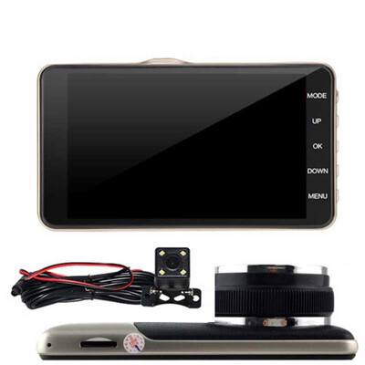 

GABAFE Full HD 1080P Car Dvr Camera Auto 40 Inch Rearview Mirror Digital Video Recorder Dual Lens Registratory Camcorder