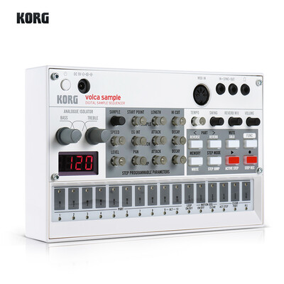 

KORG VOLCA KEYS Portable Analog Synthesizer Synth Built-in Delay Effect Loop Sequencer with MIDI In 35mm Sync In Out Headphone J