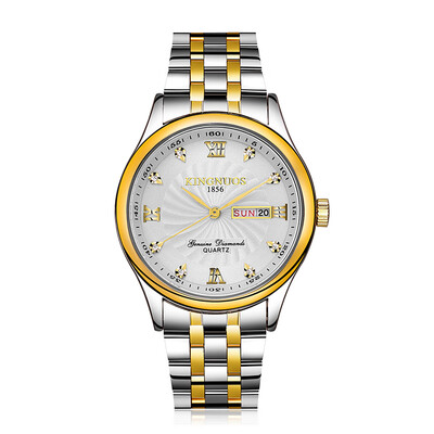 

KINGNUOS 1856 Men Business Quartz Watch