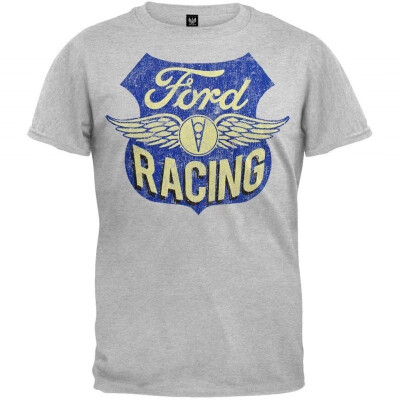 

Ford - Distressed Racing Plaque T-Shirt