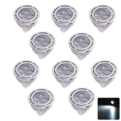 

YWXLight 10PCS 4W MR16 LED Spotlight 180 Degree Beam Angle AC DC 12V