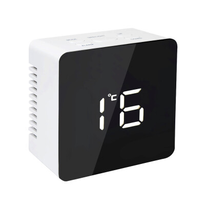 

Digital Alarm LED Mirror Clock Snooze Display Time Night