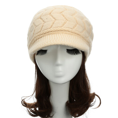 

Fashion Women Knitted Beret Crochet Slouch Baggy Beanie Winter Warm Hat Cap Headwear