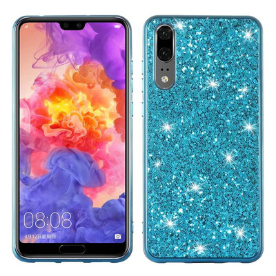 

MOONCASE Huawei P20 Pro Flash Powder TPU-Blue
