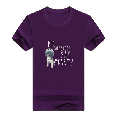 

French Bulldog Gifts Did Somebody Say Car Frenchie Juniors Mans t-Shirt