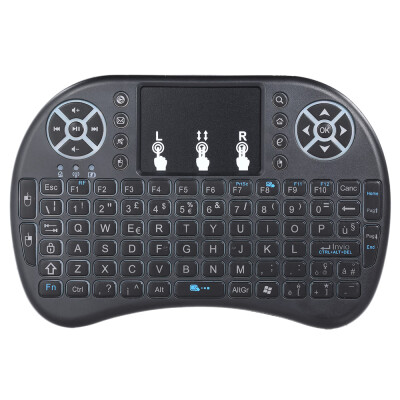 

24GHz Wireless Keyboard with Touchpad Mouse Handheld Remote Control for Android TV BOX PC Smart TV Black