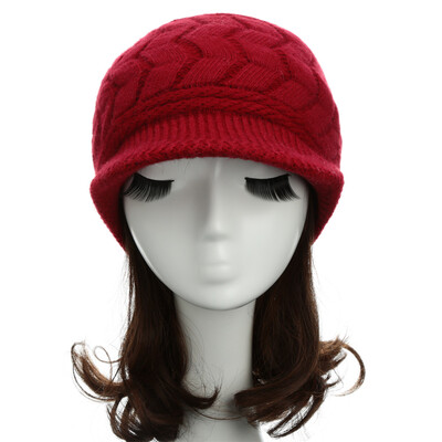 

Fashion Women Knitted Beret Crochet Slouch Baggy Beanie Winter Warm Hat Cap Headwear