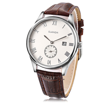 

GUANQIN GQ13003 Male Quartz Watch Chronograph Date Display Wristwatch