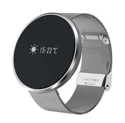 

2017 Wristband Round Smart band Watch m88s Blood Pressure Monitor Heart Rate Bracelet Weather Smartband For iOS Andrioid PK V06