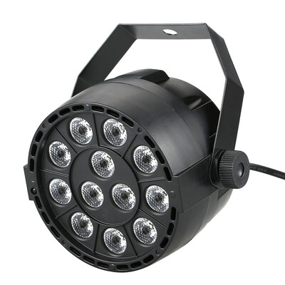 

12 LED Par Stage Light 20W DMX 512 Dream Color Light for Club DJ Show Home Party Ballroom Bands UV