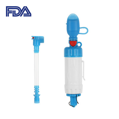 

Portable ABS Plastic Water Filter Camping Hiking Pressure Purifier Cleaner Outdoor Wild Drinking Safety Survival Emergency
