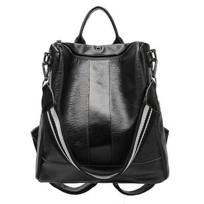 

Elegant PU Leather Backpack for Women Ladies Casual Daypack Rucksack Women Shoulder Purse for Travel School