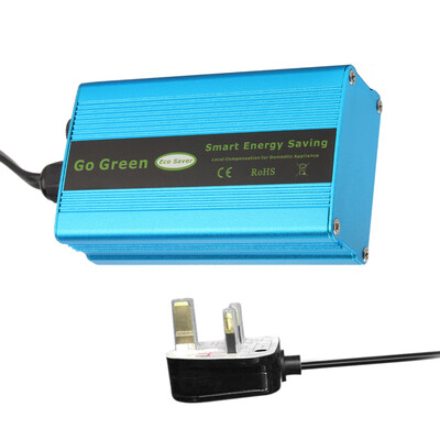 

90V-265V 50HZ60HZ Household Power Energy Saver Smart Saving Box Blue Intelligent Electricity-Saving Appliance