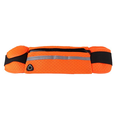 

Waterproof material mobile bag with Earphone hole Leisure Sports Running belt Hiking bag Pockets Bag fitness bag