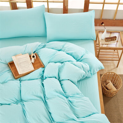 

NeillieN Four sets of washed cotton products pure cotton gifts bedding pure cotton home textilesQuilt Cover Pillow Cover