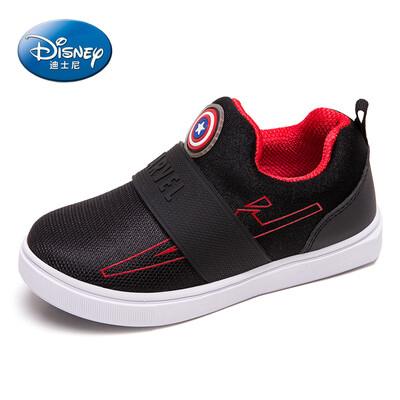

Disney DISNEY childrens shoes boys sports shoes 2019 spring&autumn new US captain running shoes childrens casual shoes VA4143 black 27 yards