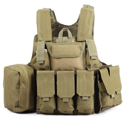 

Amphibious Military Tactical Battle Combat Airsoft Molle Bullet Assault Plate Carrier Vest