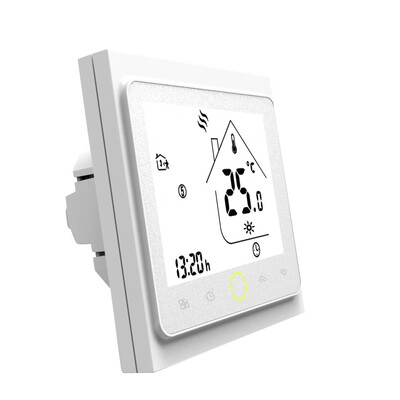 

16A Electric Heating Thermostat with Touchscreen LCD Display Energy Saving Smart Thermostat Temperature Controller