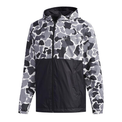 

Wang Jiaer with the paragraph Adidas ADIDAS clover mens clover series GRAPHICS REV WB sports wind suit DN8041  code