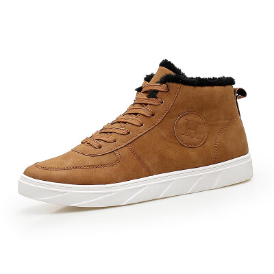 

Mens High-top casual shoes sneakers Cotton-padded shoes